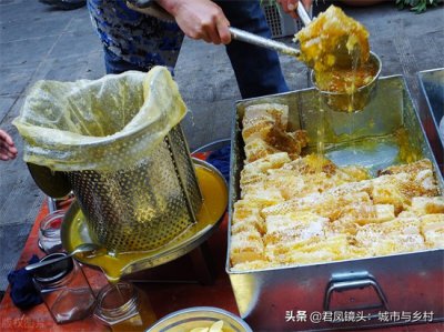 ​蜂巢蜜 湖北宜昌：商家售卖蜂巢蜜，真假难辨